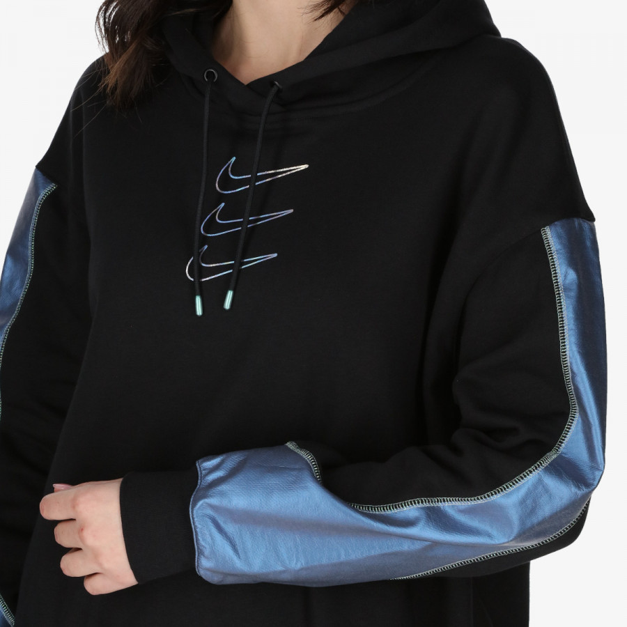 NIKE KAPUCAR W NSW FLC GX HOODIE OPAL 