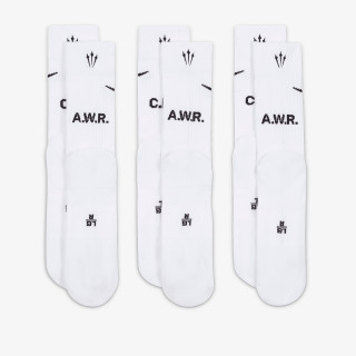 NIKE Nogavice U SNKR SOX CREW 3PR - NRG AU 