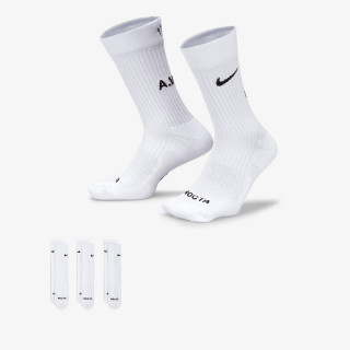 NIKE Nogavice U SNKR SOX CREW 3PR - NRG AU 