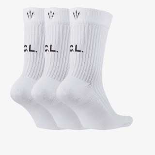 NIKE Nogavice U SNKR SOX CREW 3PR - NRG AU 