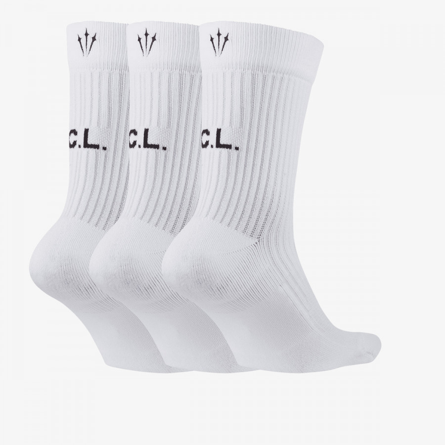 NIKE Nogavice U SNKR SOX CREW 3PR - NRG AU 