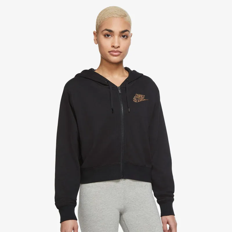 NIKE Kapucar W NSW FLC GX FZ HOODIE FTRA 