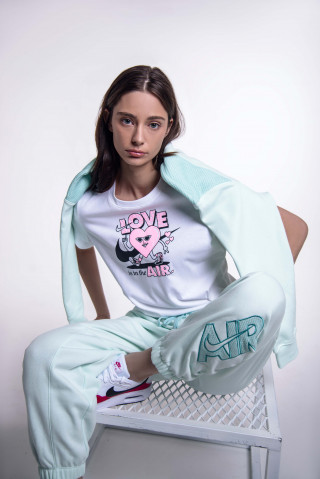 NIKE SPODNJI DELI TRENIRKE W NSW AIR FLC PANT 