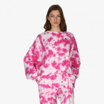 NIKE Majica z dolgimi rokavi NIKE Majica z dolgimi rokavi W NSW FLC TIE DYE CREW 
