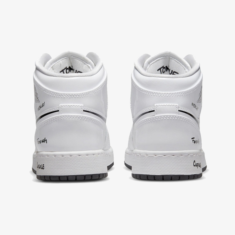NIKE Superge AIR JORDAN 1 MID SS (GS) 