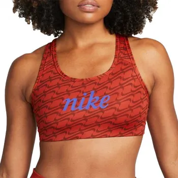 NIKE Nedrčki W NK DF SWSH IC AOP GX BRA 