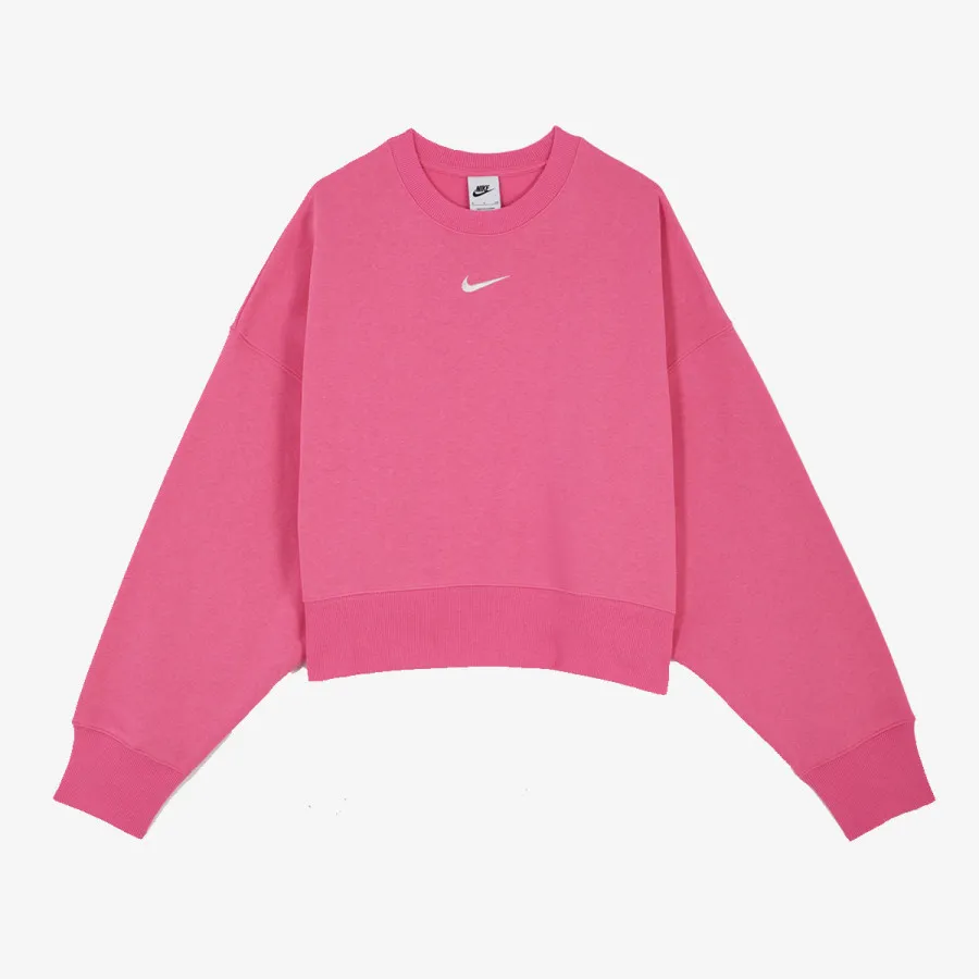 NIKE Kapucar W NSW PHNX FLC OOS CREW 