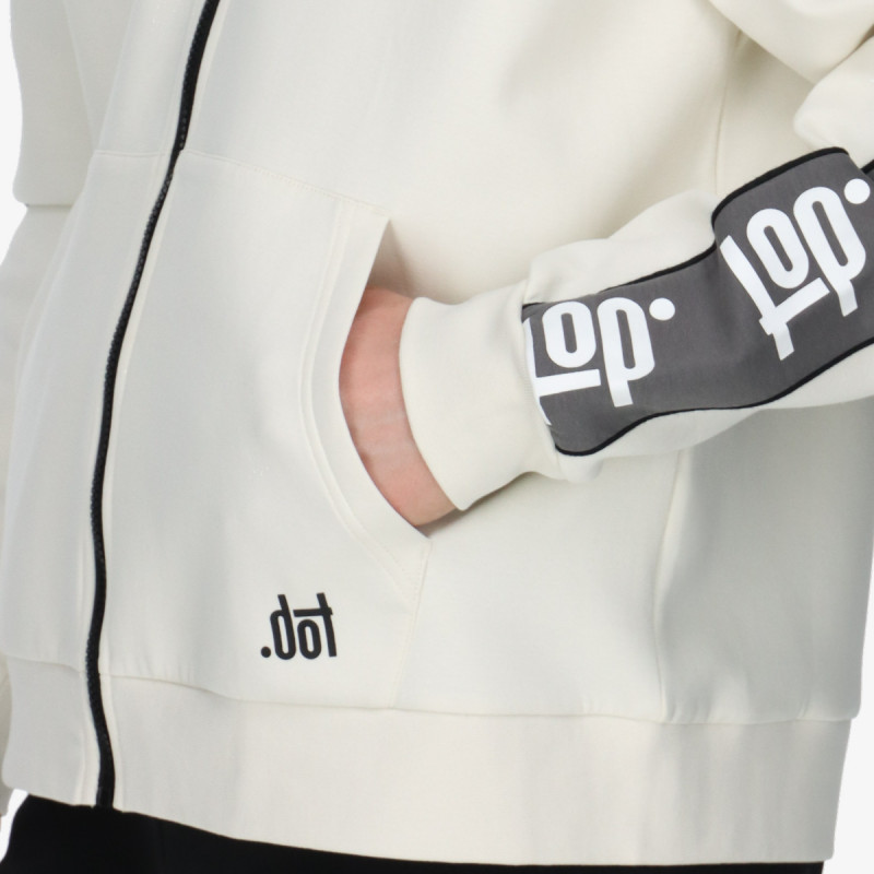 DOT KAPUCAR DOT MENS FULL ZIP HOODY 