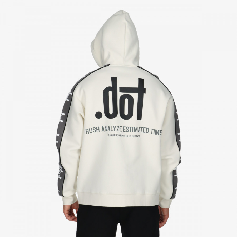 DOT KAPUCAR DOT MENS FULL ZIP HOODY 