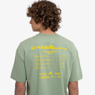 DOT KRATKA MAJICA COCKTAIL LIST T-SHIRT 