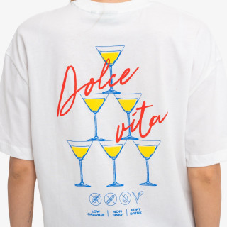 DOT KRATKA MAJICA COCKTAIL T-SHIRT 