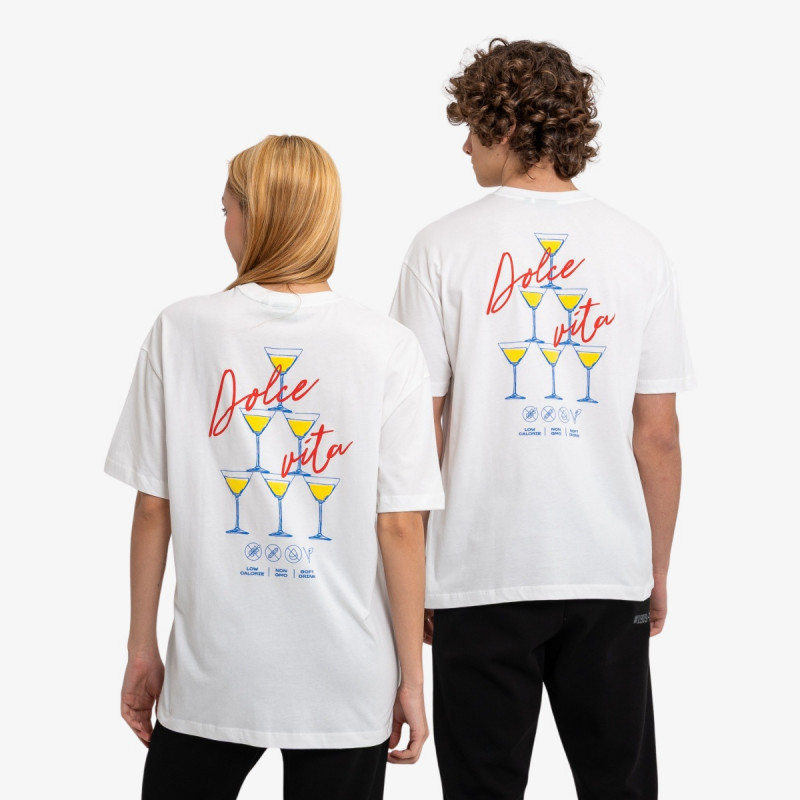 DOT KRATKA MAJICA COCKTAIL T-SHIRT 