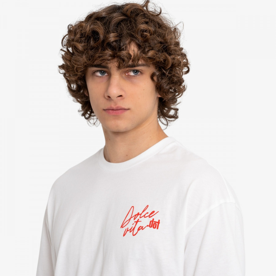 DOT KRATKA MAJICA COCKTAIL T-SHIRT 