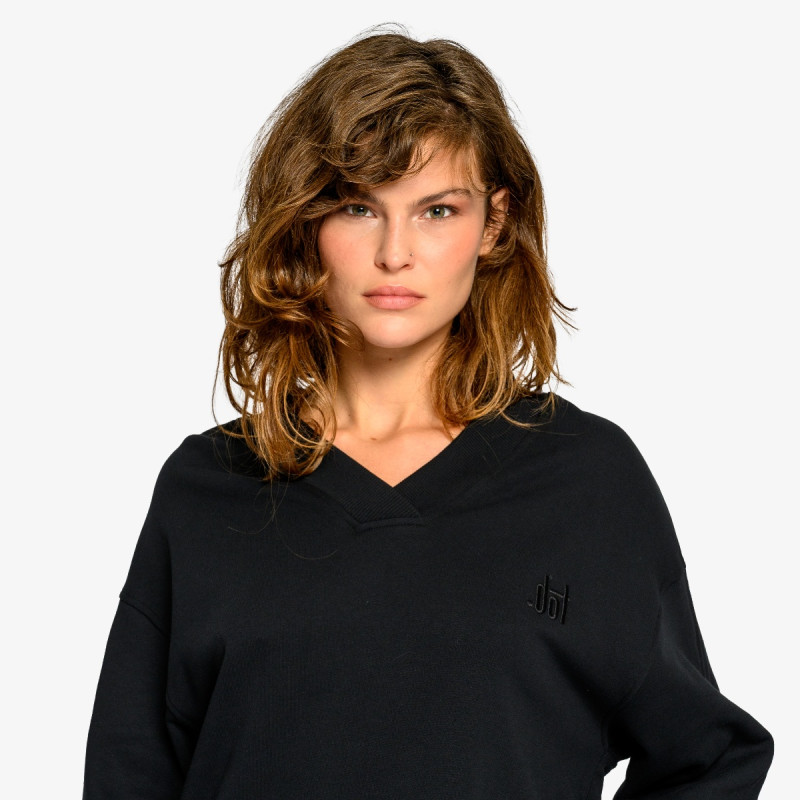 DOT KAPUCAR DOT LADIES V NECK SWEATSHIRT 
