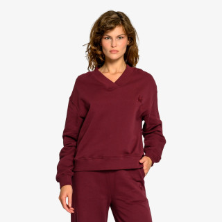 DOT KAPUCAR DOT LADIES V NECK SWEATSHIRT 