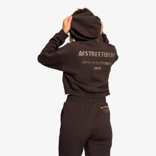 DOT KAPUCAR DOT LADIES FULL ZIP HOODY 