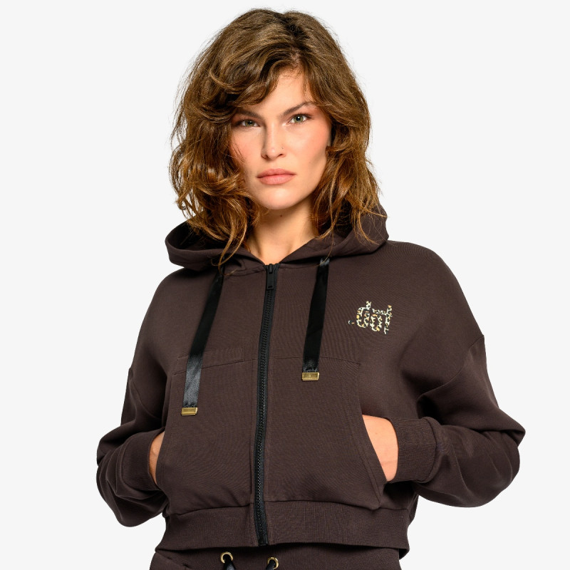 DOT KAPUCAR DOT LADIES FULL ZIP HOODY 