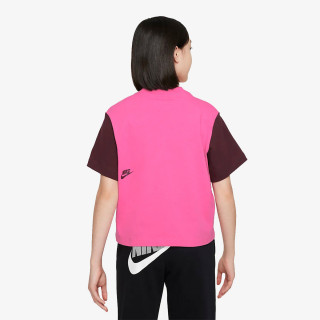 NIKE KRATKA MAJICA G NSW TEE ESSNTL BOXY TEE DNC 