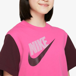 NIKE KRATKA MAJICA G NSW TEE ESSNTL BOXY TEE DNC 