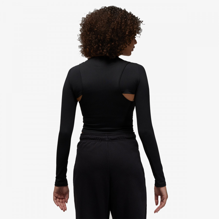 NIKE KRATKA MAJICA W J SPT LS 2IN1 TOP 