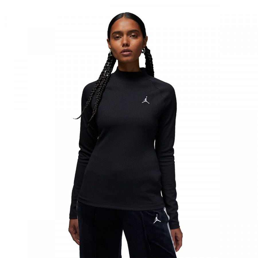NIKE MAJICA Z DOLGIMI ROKAVI W J FLIGHT LS RIB TOP 