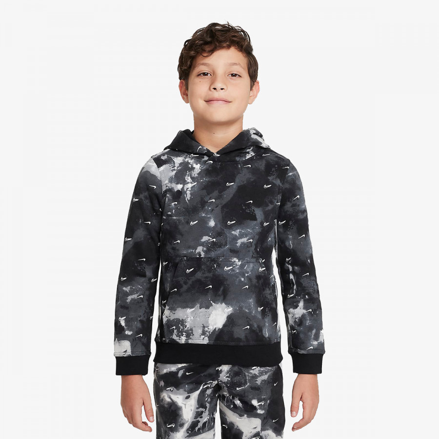 NIKE KAPUCAR B NSW CLUB FLC PO FT AOP HO22 