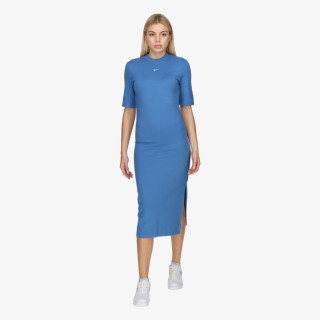 NIKE OBLEKA W NSW ESSNTL MIDI DRESS 