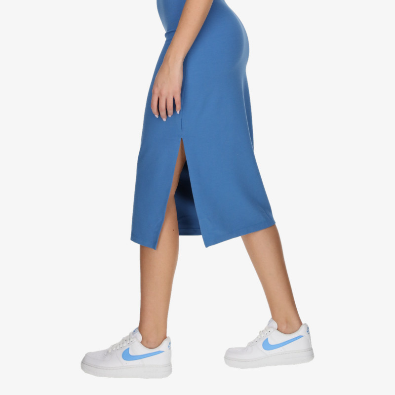 NIKE OBLEKA W NSW ESSNTL MIDI DRESS 