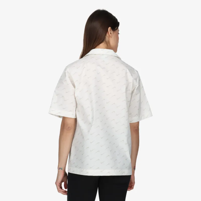 NIKE Majice kratke W NSW EVRDY MOD WVN SS TOP 