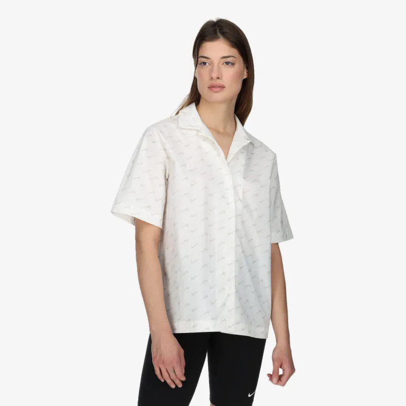 NIKE Majice kratke W NSW EVRDY MOD WVN SS TOP 