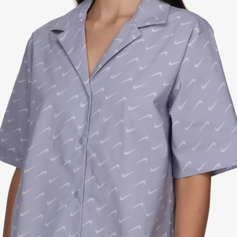 NIKE Majice kratke W NSW EVRDY MOD WVN SS TOP 