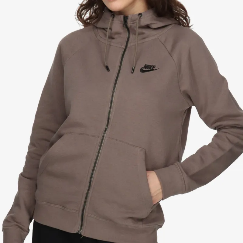 NIKE Kapucar W NSW ESSNTL FLC FZ HOODIE 