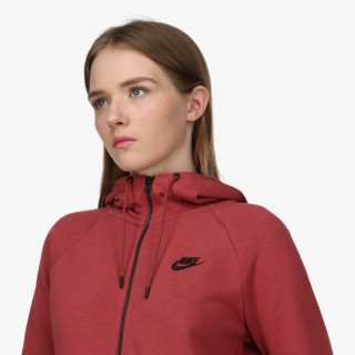 NIKE Kapucar W NSW ESSNTL FLC FZ HOODIE 