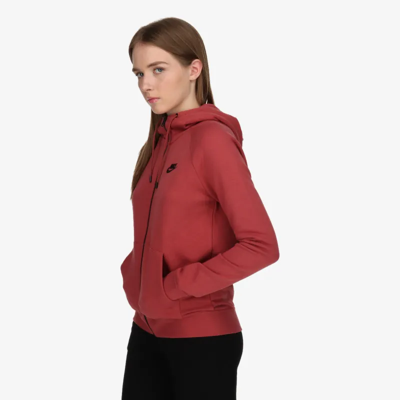 NIKE Kapucar W NSW ESSNTL FLC FZ HOODIE 