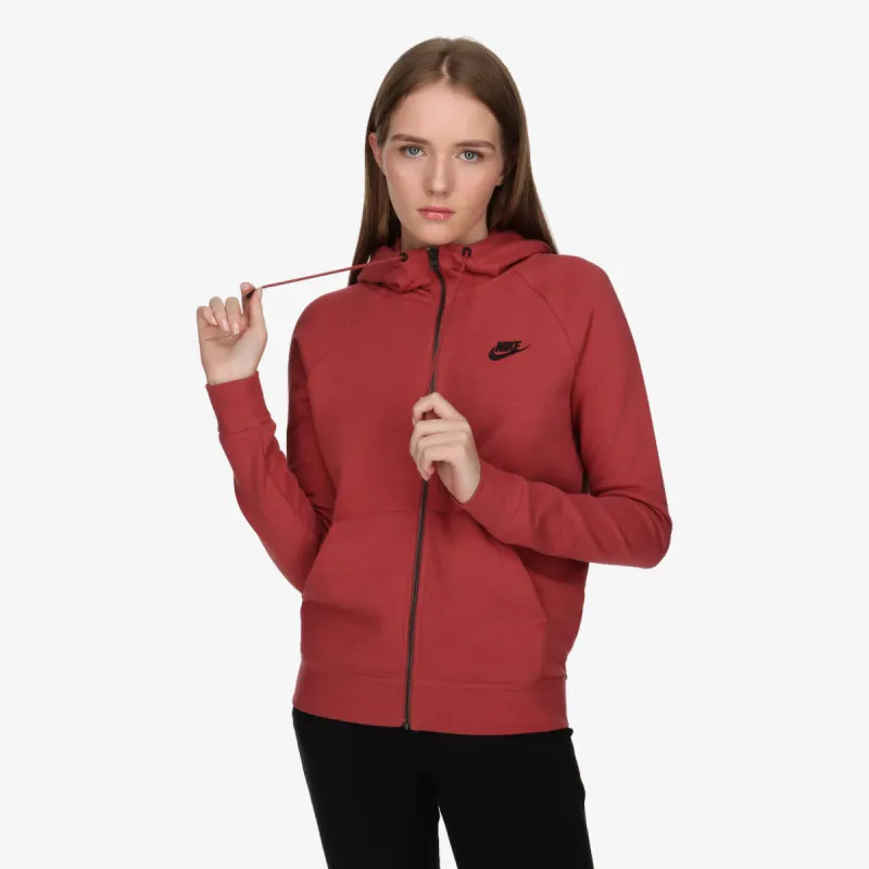 NIKE Kapucar W NSW ESSNTL FLC FZ HOODIE 