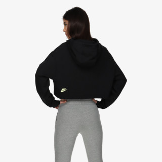 NIKE KAPUCAR W NSW FLC PO HOODIE CROP DNC 