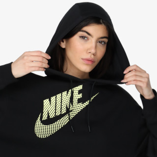 NIKE KAPUCAR W NSW FLC PO HOODIE CROP DNC 