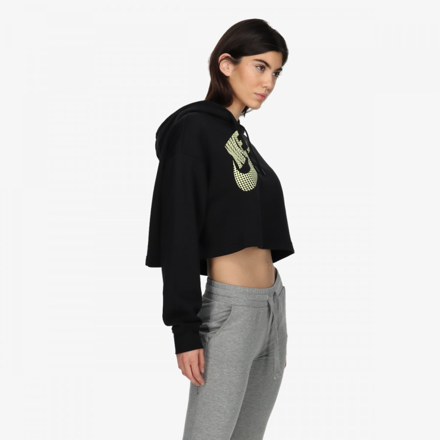 NIKE KAPUCAR W NSW FLC PO HOODIE CROP DNC 