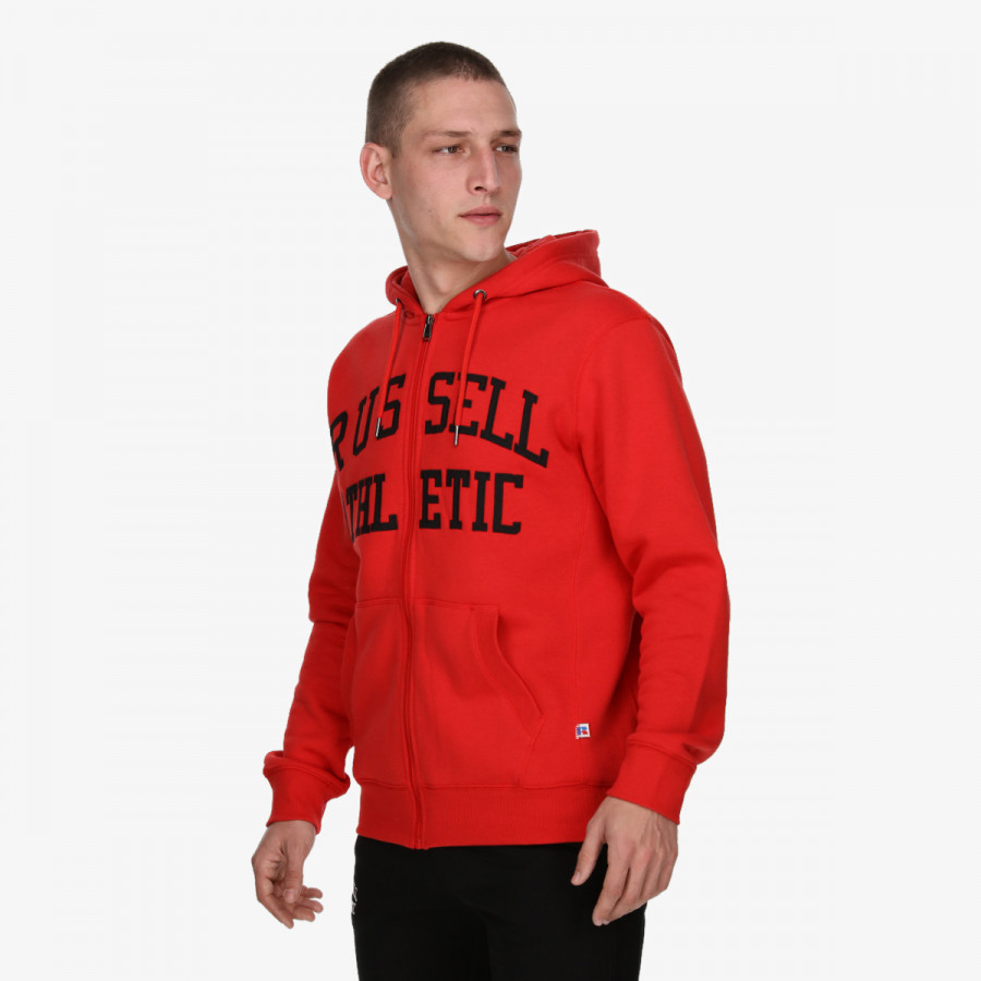 Russell Athletic KAPUCAR ICONIC-ZIP THROUGH HOODY 