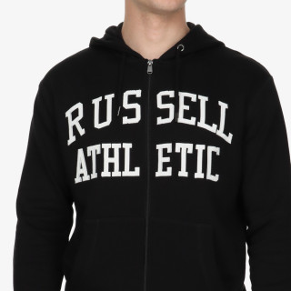 RUSSELL ATHLETIC KAPUCAR ICONIC ZIP THROUGH HOODY SWEAT 