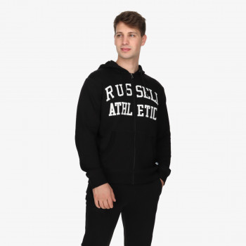 Russell Athletic KAPUCAR ICONIC ZIP THROUGH HOODY SWEAT 