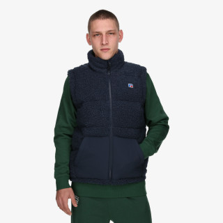 RUSSELL ATHLETIC BREZROKAVNIK DARREN-PADDED SHERPA GILET 