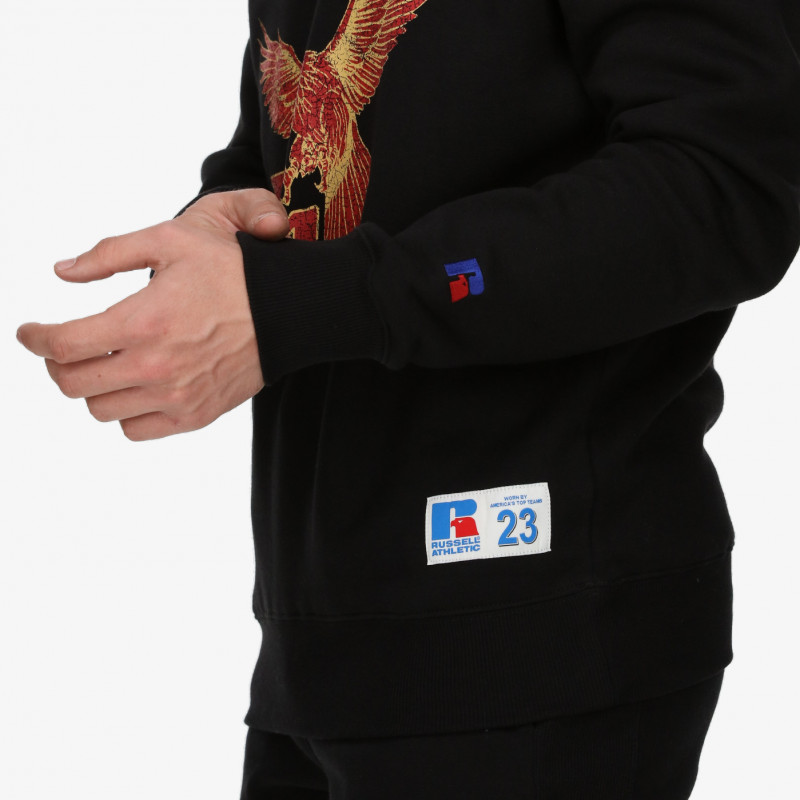 RUSSELL ATHLETIC KAPUCAR CLEMENS-CREWNECK SWEATSHIRT 