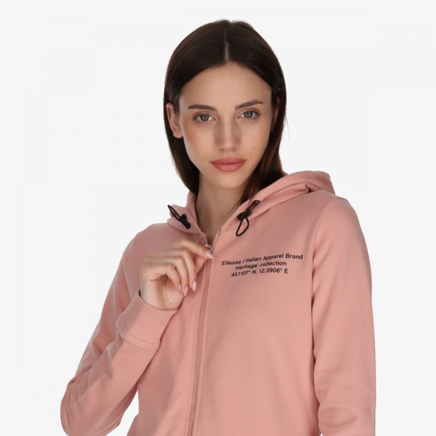 ELLESSE KAPUCAR LADIES HERITAGE FULL ZIP HOODY 