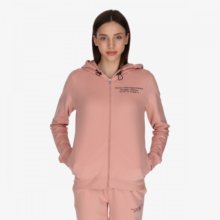 ELLESSE KAPUCAR LADIES HERITAGE FULL ZIP HOODY 