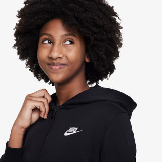 NIKE KAPUCAR K NSW CLUB FT HD FZ LS LBR 
