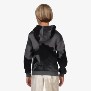 NIKE KAPUCAR K CLB FLC HBR PO HD WASH AOP 