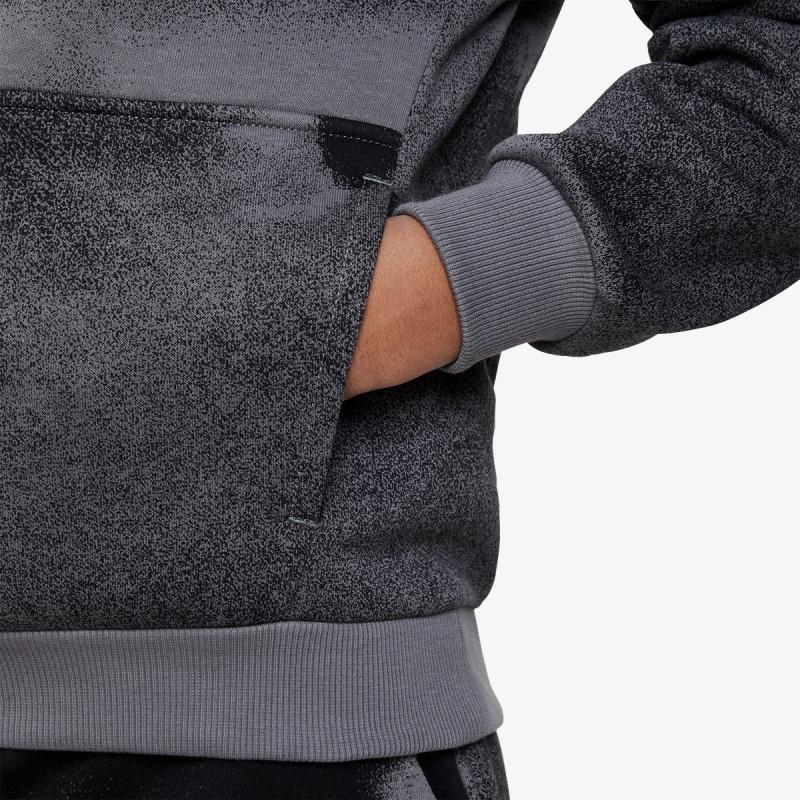 NIKE KAPUCAR K CLB FLC HBR PO HD WASH AOP 