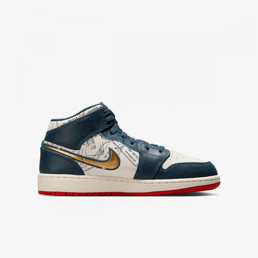 NIKE Superge AIR JORDAN 1 MID SE TRVL BG 