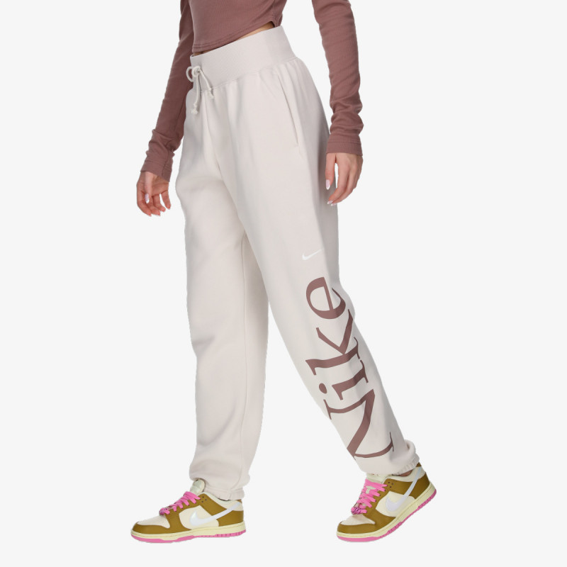 NIKE SPODNJI DELI TRENIRKE W NSW PHNX FLC OS LOGO SWTPNT 